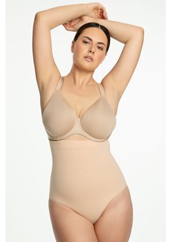 Figi modelujące Julimex 441 Seamless High-Waist Panty beżowy ze sklepu kontri.pl w kategorii Bielizna wyszczuplająca - zdjęcie 186056631