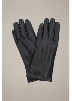 Rękawiczki Damskie Czarne Skórzane Touch Screen ze sklepu Lancerto S.A. w kategorii Rękawiczki damskie - zdjęcie 186056804