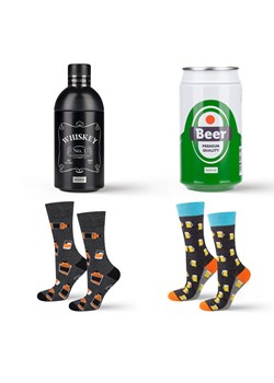 Skarpetki w Butelce Whiskey i Piwo w Puszce 2-pak ze sklepu Sklep SOXO w kategorii Skarpetki damskie - zdjęcie 186056840