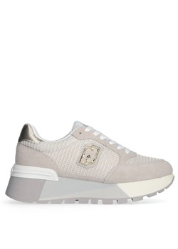 Sneakersy premium  - LIU JO AMAZING 25 BEŻOWE ze sklepu Tymoteo.pl - sklep obuwniczy w kategorii Buty sportowe damskie - zdjęcie 186058001