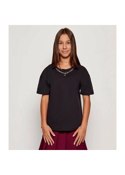 Patrizia Pepe T-shirt | Relaxed fit ze sklepu Gomez Fashion Store w kategorii Bluzki dziewczęce - zdjęcie 186058083