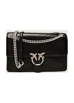 Pinko Skórzana torebka na ramię LOVE ONE LIGHT CLASSIC ze sklepu Gomez Fashion Store w kategorii Listonoszki - zdjęcie 186058114
