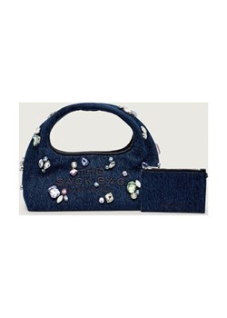 Marc Jacobs Jeansowa torebka na ramię + saszetka THE GEM DENIM SACK BAG ze sklepu Gomez Fashion Store w kategorii Listonoszki - zdjęcie 186058182