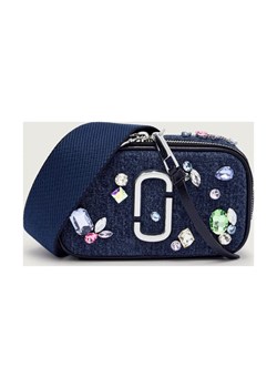 Marc Jacobs Jeansowa listonoszka THE GEM DENIM SNAPSHOT ze sklepu Gomez Fashion Store w kategorii Listonoszki - zdjęcie 186058190