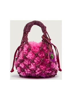 Kurt Geiger Torebka na ramię 2w1 MACRAME CRYSTAL | shearling ze sklepu Gomez Fashion Store w kategorii Listonoszki - zdjęcie 186058251