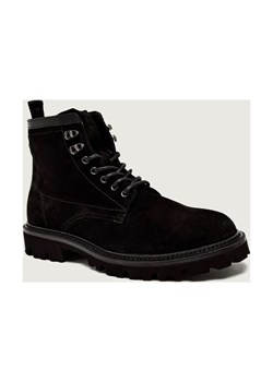 BOSS BLACK Skórzane trapery Julyo_Halb_sdlt ze sklepu Gomez Fashion Store w kategorii Buty zimowe męskie - zdjęcie 186058273