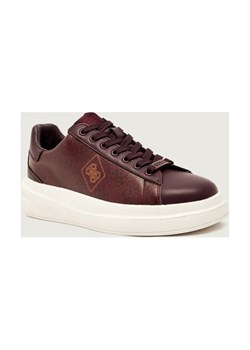 Guess Sneakersy ELBA | z dodatkiem skóry ze sklepu Gomez Fashion Store w kategorii Buty sportowe męskie - zdjęcie 186058311