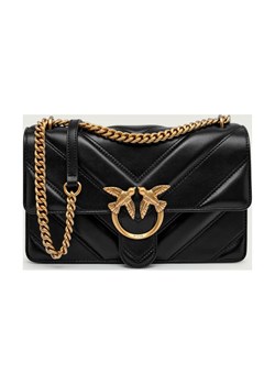 Pinko Skórzana torebka na ramię LOVE ONE CLASSIC LIGHT ze sklepu Gomez Fashion Store w kategorii Listonoszki - zdjęcie 186058341