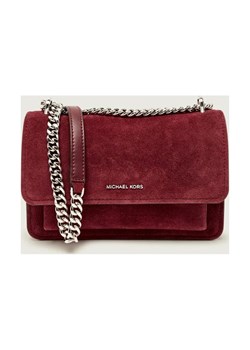 Michael Kors torebka na ramię Claire |zamsz ze sklepu Gomez Fashion Store w kategorii Listonoszki - zdjęcie 186058381