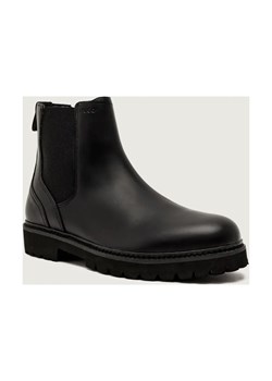 HUGO Skórzane sztyblety Draven_cheb_bo ze sklepu Gomez Fashion Store w kategorii Buty zimowe męskie - zdjęcie 186058524