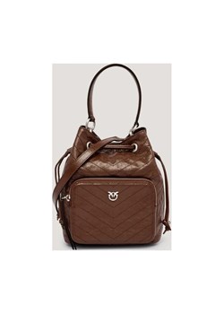 Pinko Skórzany worek CARGO BUCKET ze sklepu Gomez Fashion Store w kategorii Torebki worki - zdjęcie 186058551