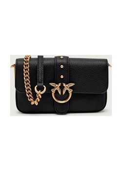 Pinko Skórzana listonoszka LOVE ONE SLOUCHY BABY BOTTALAT ze sklepu Gomez Fashion Store w kategorii Listonoszki - zdjęcie 186058620