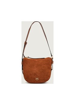 Pinko Skórzane hobo AROUND MINI ze sklepu Gomez Fashion Store w kategorii Torebki hobo - zdjęcie 186058621
