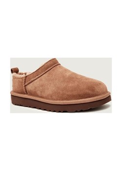UGG Mule W CLASSIC MICRO | z dodatkiem wełny | zamsz ze sklepu Gomez Fashion Store w kategorii Kapcie damskie - zdjęcie 186058634