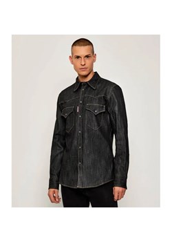 Dsquared2 Jeansowa koszula | Regular Fit ze sklepu Gomez Fashion Store w kategorii Koszule męskie - zdjęcie 186059040