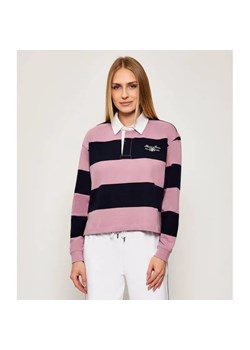 Guess Jeans Polo RUGBY | Loose fit - id: GE255W000014W94 - marki Guess - 186059183 Guess Jeans Polo RUGBY | Loose fit ze sklepu Gomez Fashion Store w kategorii Bluzki damskie - zdjęcie 186059183
