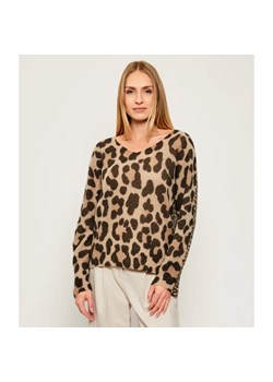 Marc Cain Wełniany sweter | Loose fit ze sklepu Gomez Fashion Store w kategorii Swetry damskie - zdjęcie 186059234