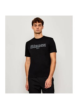 BLAUER T-shirt BOURNE | Regular Fit ze sklepu Gomez Fashion Store w kategorii T-shirty męskie - zdjęcie 186059264