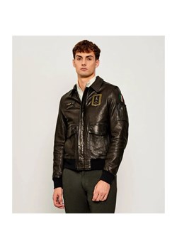 Aeronautica Militare Skórzana kurtka | Regular Fit ze sklepu Gomez Fashion Store w kategorii Kurtki męskie - zdjęcie 186059334