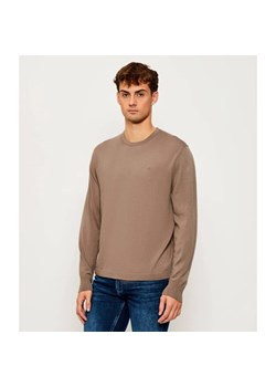 Calvin Klein Wełniany sweter | Regular Fit ze sklepu Gomez Fashion Store w kategorii Swetry męskie - zdjęcie 186059362