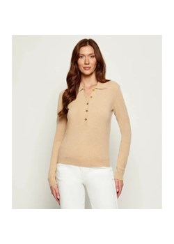Elisabetta Franchi Wełniany sweter | Regular Fit | z dodatkiem kaszmiru ze sklepu Gomez Fashion Store w kategorii Swetry damskie - zdjęcie 186059372