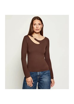 GUESS Bluzka ELEANOR | Slim Fit ze sklepu Gomez Fashion Store w kategorii Bluzki damskie - zdjęcie 186059381