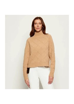 Elisabetta Franchi Wełniany golf | Oversize fit | z dodatkiem kaszmiru ze sklepu Gomez Fashion Store w kategorii Swetry damskie - zdjęcie 186059393