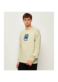HUGO Longsleeve Doverlo | Hugo x Racing Bulls | Relaxed fit ze sklepu Gomez Fashion Store w kategorii T-shirty męskie - zdjęcie 186059444