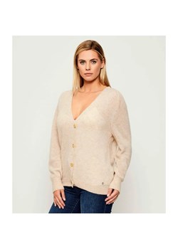 GUESS Kardigan + top IZABELLA | z dodatkiem wełny ze sklepu Gomez Fashion Store w kategorii Swetry damskie - zdjęcie 186059473