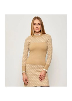 GUESS Półgolf AUBREY | Slim Fit | z dodatkiem wełny ze sklepu Gomez Fashion Store w kategorii Swetry damskie - zdjęcie 186059501