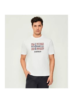 Napapijri T-shirt S-DRAPEAU SS | Relaxed fit ze sklepu Gomez Fashion Store w kategorii T-shirty męskie - zdjęcie 186059624
