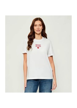 Joop! Jeans T-shirt Tymber | Regular Fit ze sklepu Gomez Fashion Store w kategorii Bluzki damskie - zdjęcie 186059632