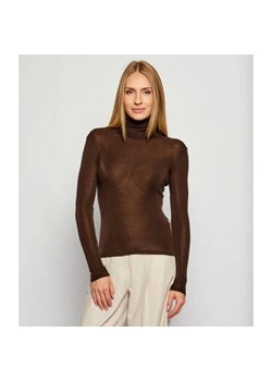 Weekend MaxMara Wełniany golf TESEO | Slim Fit | z dodatkiem jedwabiu ze sklepu Gomez Fashion Store w kategorii Bluzki damskie - zdjęcie 186067804
