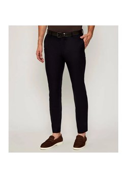 Windsor Wełniane spodnie 13 Santios | Slim Fit ze sklepu Gomez Fashion Store w kategorii Spodnie męskie - zdjęcie 186067850