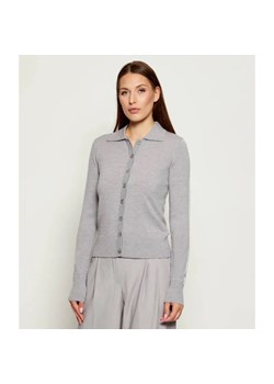Patrizia Pepe Wełniany kardigan | Slim Fit ze sklepu Gomez Fashion Store w kategorii Swetry damskie - zdjęcie 186067901