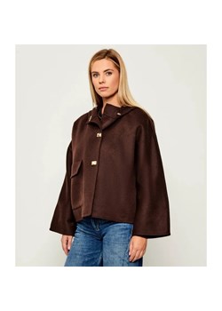 Ba&sh Wełniana kurtka KOVE | Loose fit - id: BH254W000009034 - marki ba&sh - 186067961 Ba&sh Wełniana kurtka KOVE | Loose fit ze sklepu Gomez Fashion Store w kategorii Kurtki damskie - zdjęcie 186067961