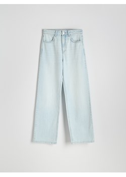 Reserved - Jeansy wide leg - niebieski - id: YR258-05J - marki Reserved - 186071340 Reserved - Jeansy wide leg - niebieski ze sklepu Reserved w kategorii Jeansy damskie - zdjęcie 186071340