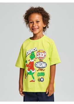 Sinsay - Koszulka Grinch - zielony - id: 014FC-71X - marki Sinsay - 186081713 Sinsay - Koszulka Grinch - zielony ze sklepu Sinsay w kategorii T-shirty chłopięce - zdjęcie 186081713
