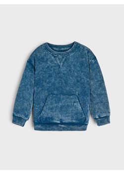 Sinsay - Bluza z efektem sprania - granatowy - id: 015FX-59X - marki Sinsay - 186081714 Sinsay - Bluza z efektem sprania - granatowy ze sklepu Sinsay w kategorii Bluzy i swetry - zdjęcie 186081714