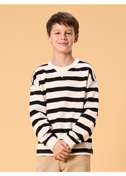 Sinsay - Bluza w paski - kremowy ze sklepu Sinsay w kategorii Bluzy chłopięce - zdjęcie 186081741