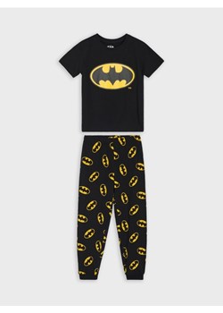 Sinsay - Bawełniana piżama dwuczęściowa Batman - czarny ze sklepu Sinsay w kategorii Piżamy dziecięce - zdjęcie 186082360