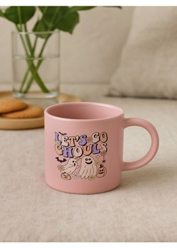 Sinsay - Ceramiczny kubek z uchem na Halloween - różowy ze sklepu Sinsay w kategorii Kubki - zdjęcie 186082361