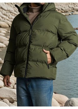 Sinsay - Kurtka puffer - khaki ze sklepu Sinsay w kategorii Kurtki męskie - zdjęcie 186082472