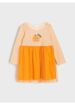 Sinsay - Sukienka babydoll z motywem halloweenowym - biały ze sklepu Sinsay w kategorii Sukienki niemowlęce - zdjęcie 186082750