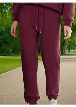 Sinsay - Spodnie dresowe jogger - bordowy ze sklepu Sinsay w kategorii Spodnie damskie - zdjęcie 186082853