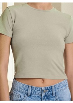 Sinsay - Crop top - zielony ze sklepu Sinsay w kategorii Bluzki damskie - zdjęcie 186082980