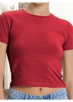 Sinsay - Crop top - brązowy ze sklepu Sinsay w kategorii Bluzki damskie - zdjęcie 186082982