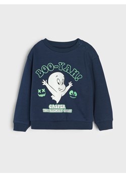 Sinsay - Bluza świecąca w ciemności Casper the friendly ghost - granatowy - id: 539EM-59X - marki Sinsay - 186083054 Sinsay - Bluza świecąca w ciemności Casper the friendly ghost - granatowy ze sklepu Sinsay w kategorii Bluzy i swetry - zdjęcie 186083054