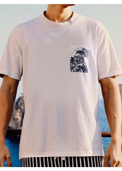 Sinsay - Koszulka z nadrukiem - biały ze sklepu Sinsay w kategorii T-shirty męskie - zdjęcie 186083210