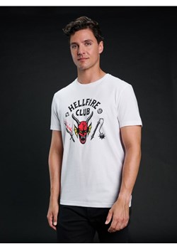 Sinsay - Koszulka z krótkim rękawem Stranger Things - biały ze sklepu Sinsay w kategorii T-shirty męskie - zdjęcie 186083300